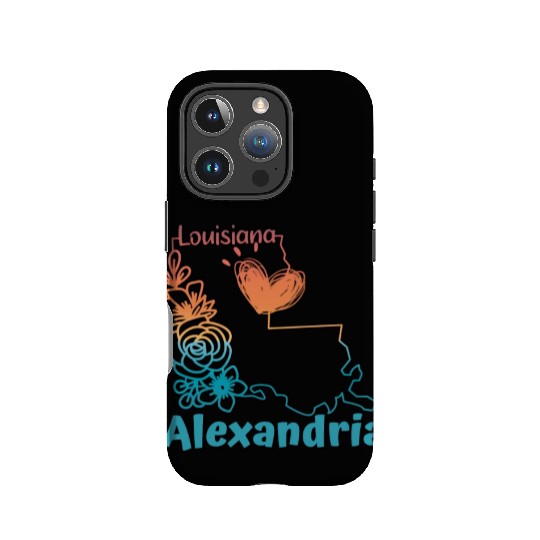 Alexandria Louisiana I love my home town IPhone Cases