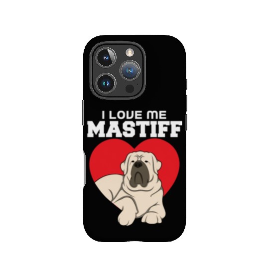 I Love Me Mastiff IPhone Cases