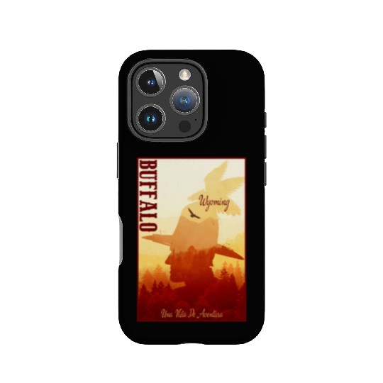 Buffalo Wyoming wild west town IPhone Cases