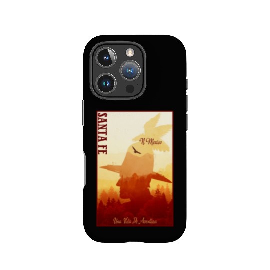 Santa Fe New Mexico wild west town IPhone Cases