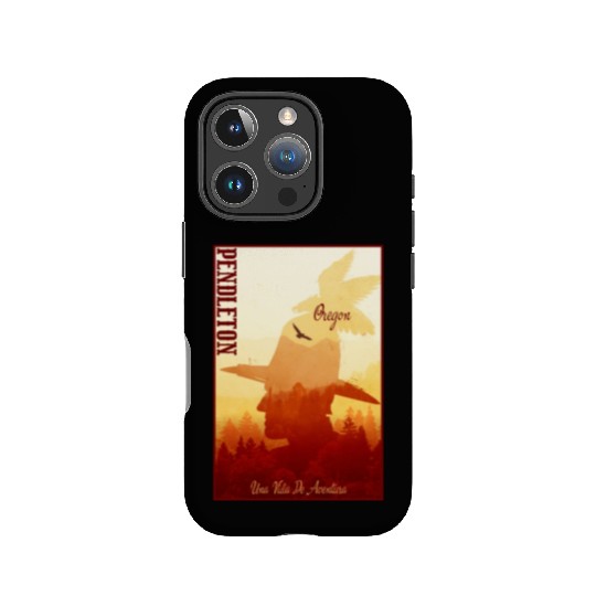 Pendleton Oregon wild west town IPhone Cases