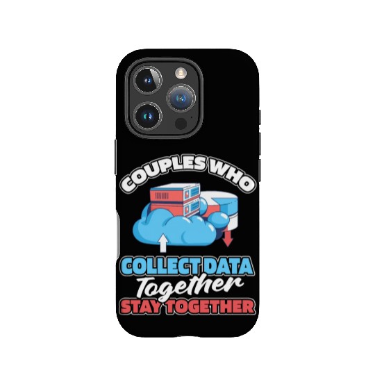 Data Scientist Data Analyst Couple IPhone Cases