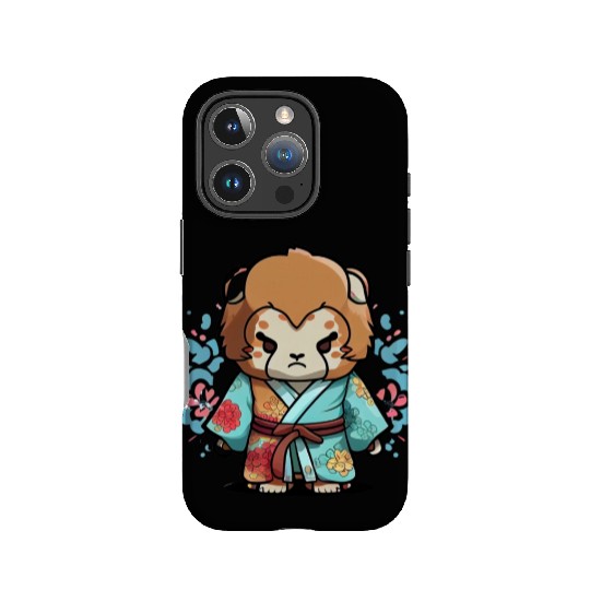Lion kimono IPhone Cases