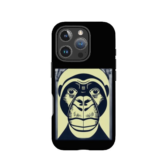 Wise Monkey & jungle king IPhone Cases