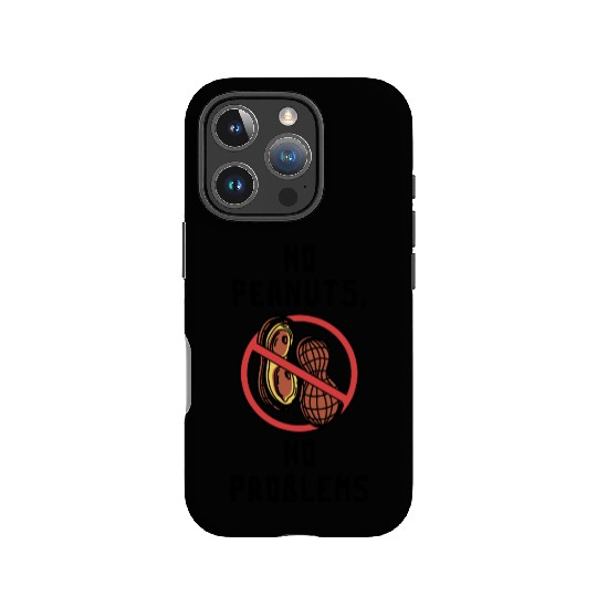 No Peanuts No Problems Peanut Allergic IPhone Cases