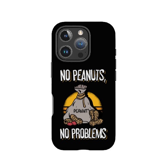 No Peanuts No Problems Peanut Allergic IPhone Cases