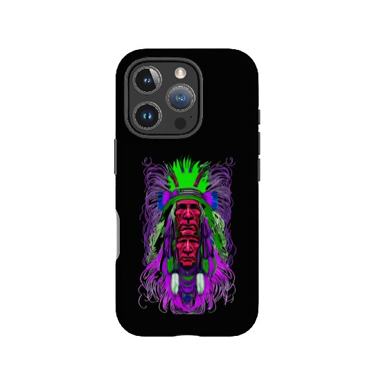 Psychedelic Native IPhone Cases