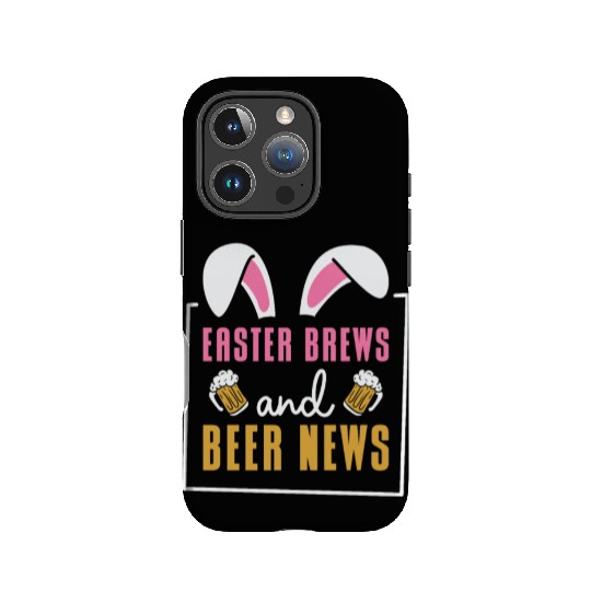 Easter Bunnies Beer Drinking Holiday Rabbit IPhone Cases