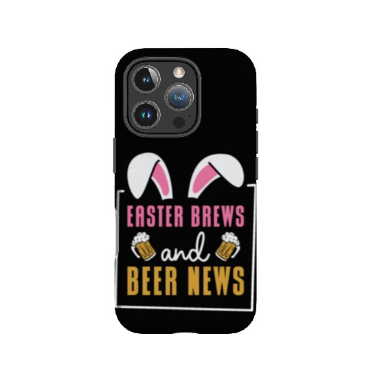 Easter Bunnies Beer Drinking Holiday Rabbit IPhone Cases