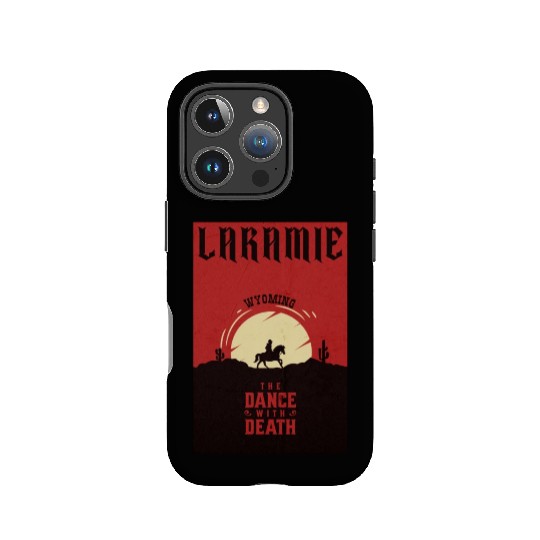 Laramie Wyoming wild west town IPhone Cases