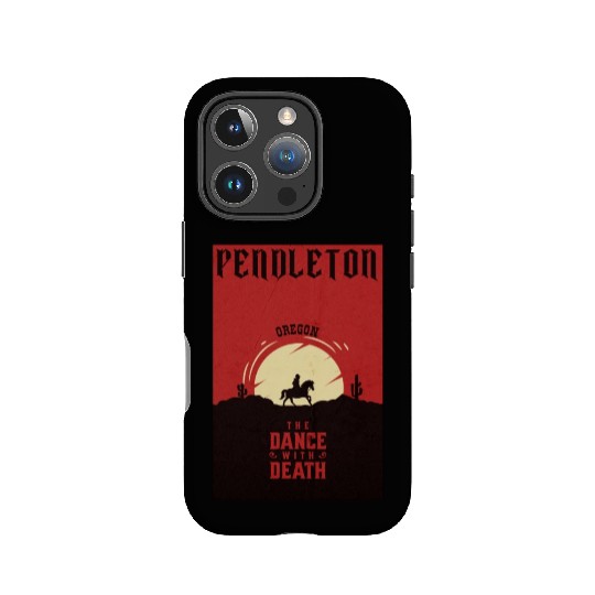 Pendleton Oregon wild west town IPhone Cases