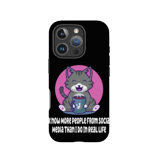 Know More People In Social Media Introvert Nerd An IPhone Cases