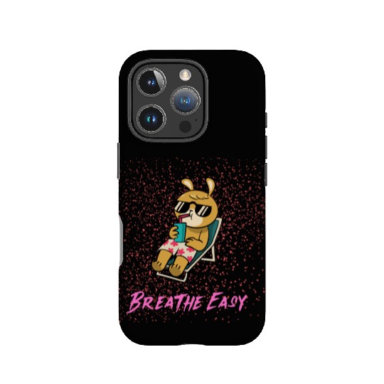 Breathe Easy (Bunny) IPhone Cases