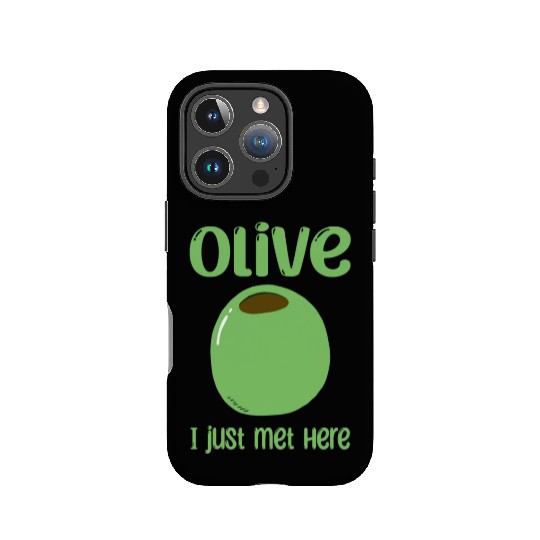 Green Olive Lover Quote IPhone Cases