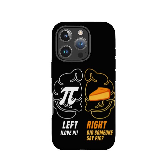 pi day celebration, math pi brain for celebrate pi IPhone Cases