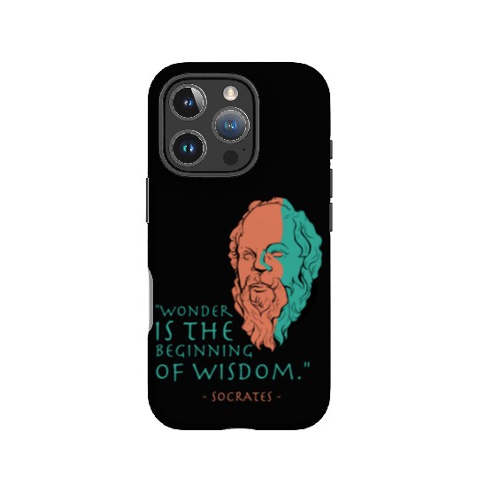 Socrates Stoic Philosophy Quote IPhone Cases