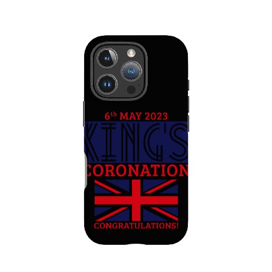 King’s Coronation, 6th May 2023 Congratulations, N IPhone Cases