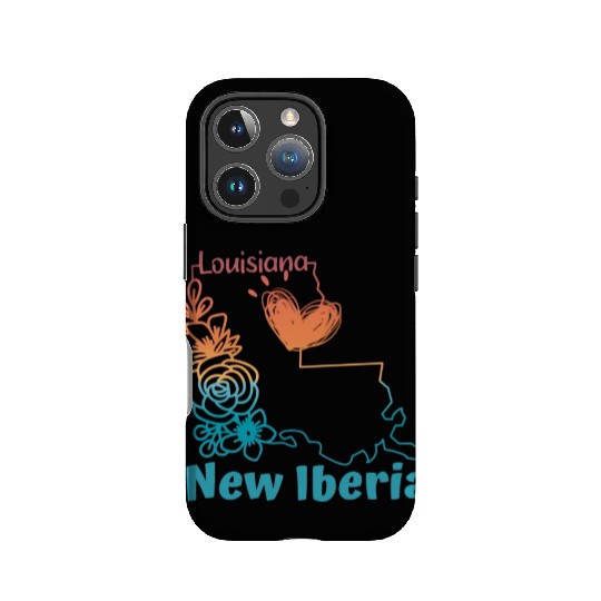 I love my home town New Iberia Louisiana IPhone Cases