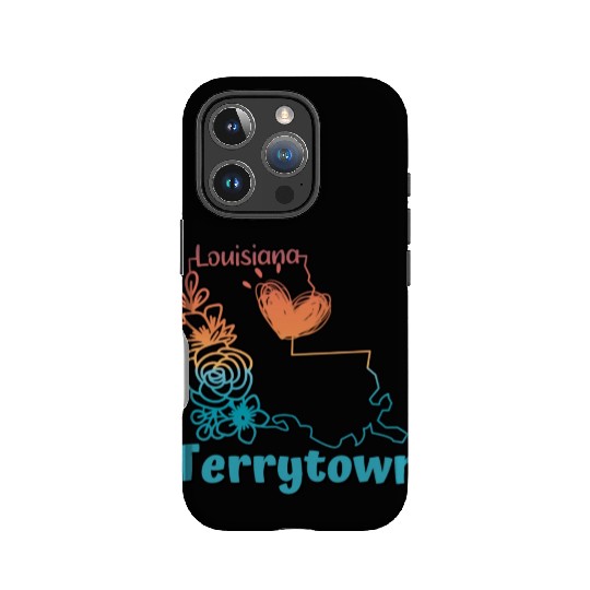 I love my home town Terrytown Louisiana IPhone Cases