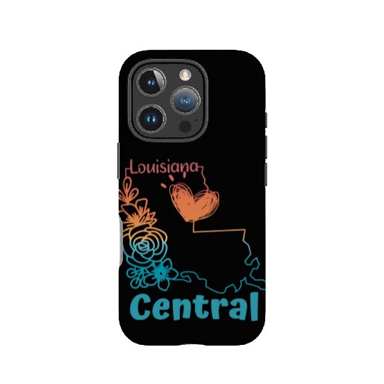 I love my home town in Central Louisiana IPhone Cases