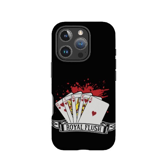 Poker Card Game Skat Poker Night Royal Flush Check IPhone Cases