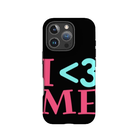 I Love Me, Heart, Positive, Cool, Stylish,Teens IPhone Cases