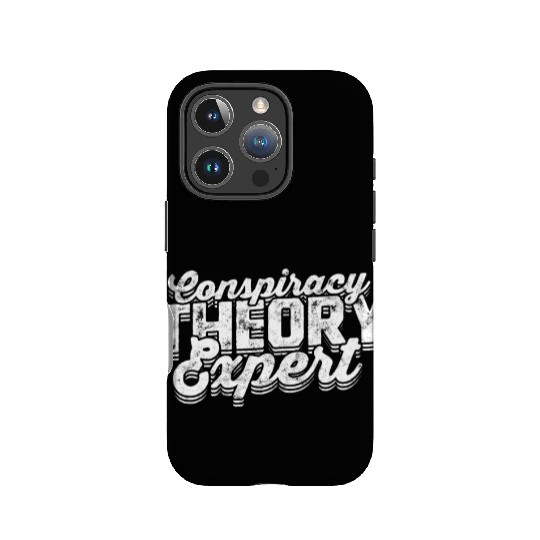 Conspiracy Theorist Theory Science Fiction IPhone Cases