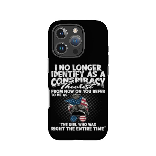Conspiracy Theorist Theory Science Fiction IPhone Cases