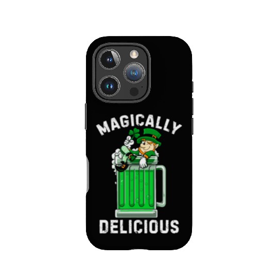 Magically Delicious idea St Patricks Day Drinking IPhone Cases