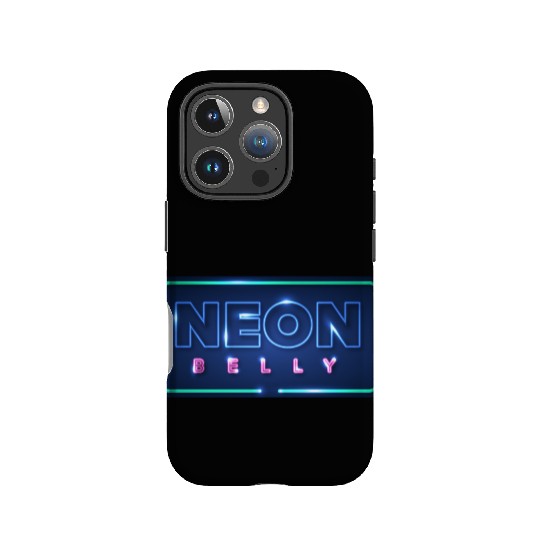 Neon Belly Knee on Belly - BJJ IPhone Cases