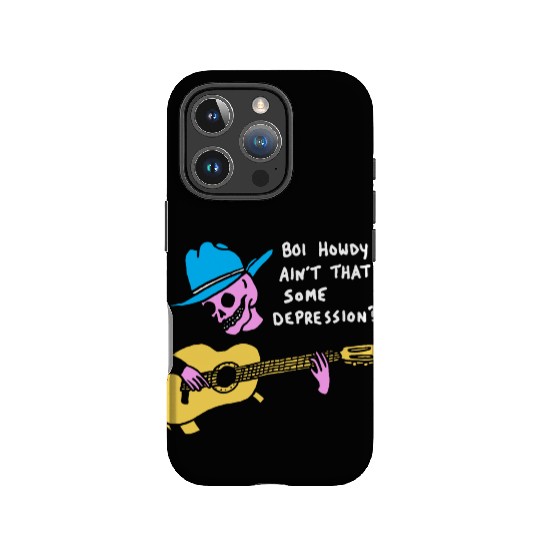 Boi Howdy Ain't That Some Depression? Apparel IPhone Cases