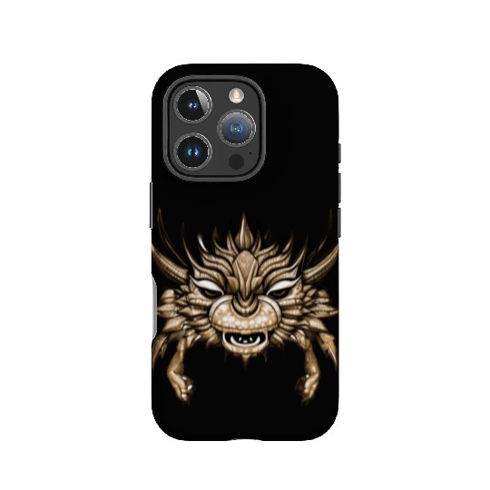 crab dragon brown IPhone Cases