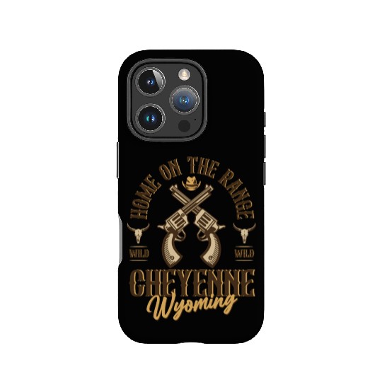 Cheyenne Wyoming wild west town IPhone Cases