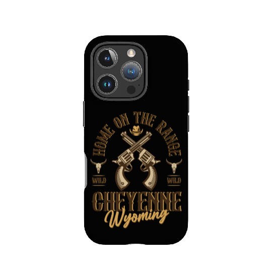 Cheyenne Wyoming wild west town IPhone Cases