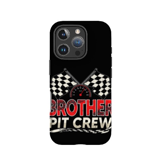 Funny Brother Pit Crew Race Car Lover Racing Famil IPhone Cases