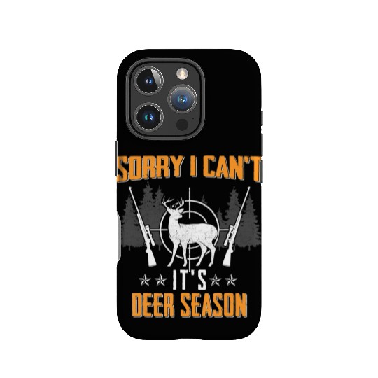 Funny Deer Season Hunting Graphic Women and Men D IPhone Cases