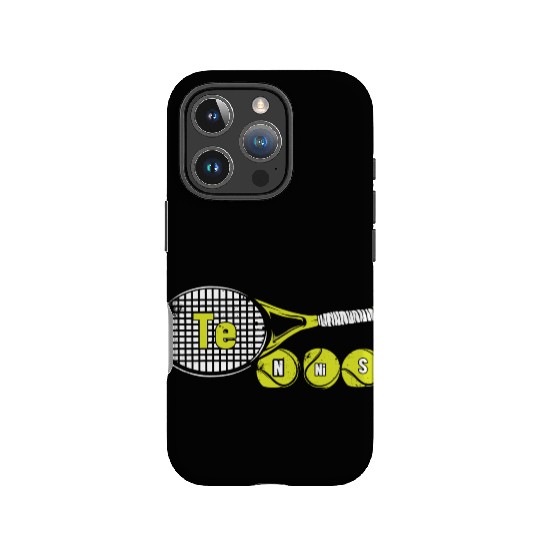 Funny Science Sport Tennis Periodic Table IPhone Cases