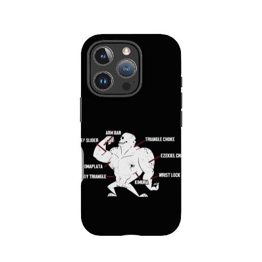 Jiu Jitsu Techniques Funny Martial Arts Bjj IPhone Cases
