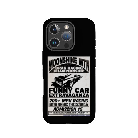 Vintage Hot Rod Classic Drag Racing Poster IPhone Cases