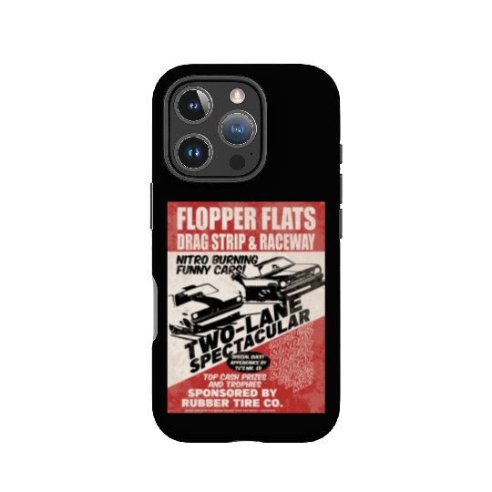 Vintage Hot Rod Classic Drag Racing Poster IPhone Cases