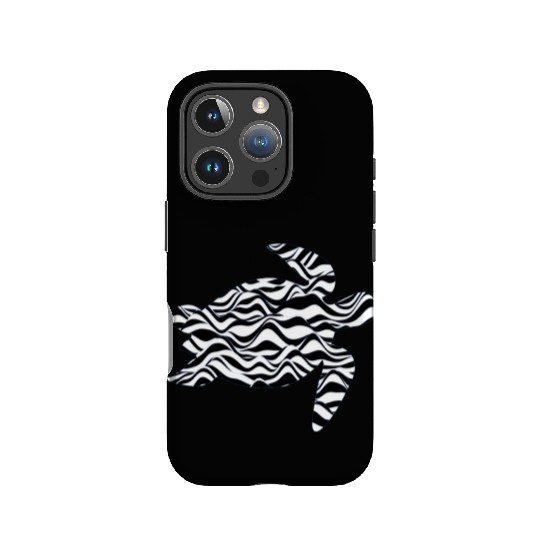 Ocean Sea Turtle, Beautiful white Foamed Waves of IPhone Cases