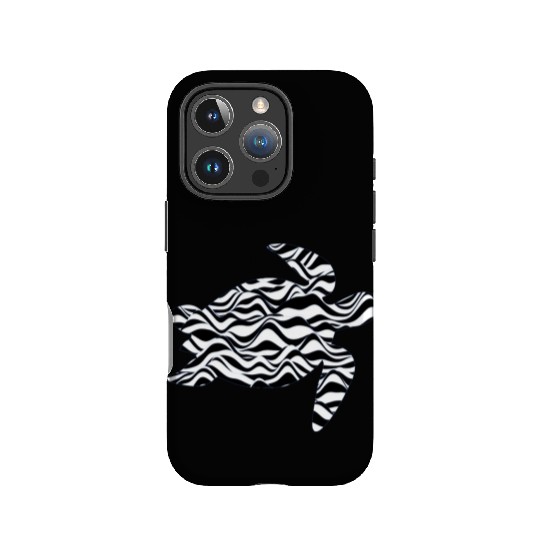 Ocean Sea Turtle, Beautiful white Foamed Waves of IPhone Cases