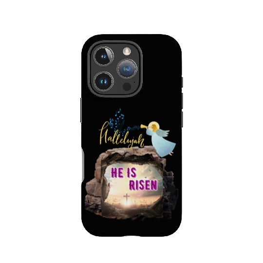 He Is Risen- Hallelujah IPhone Cases