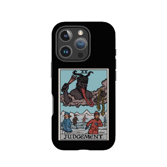 Judgement by Krampus IPhone Cases
