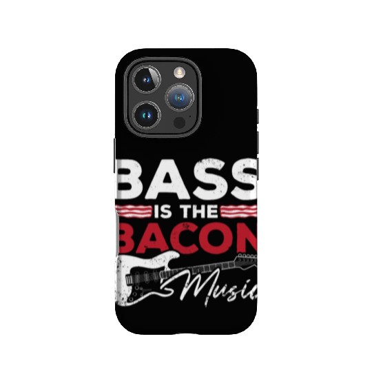 Bass Guitar Bass Is The Bacon Music Guitar Player IPhone Cases