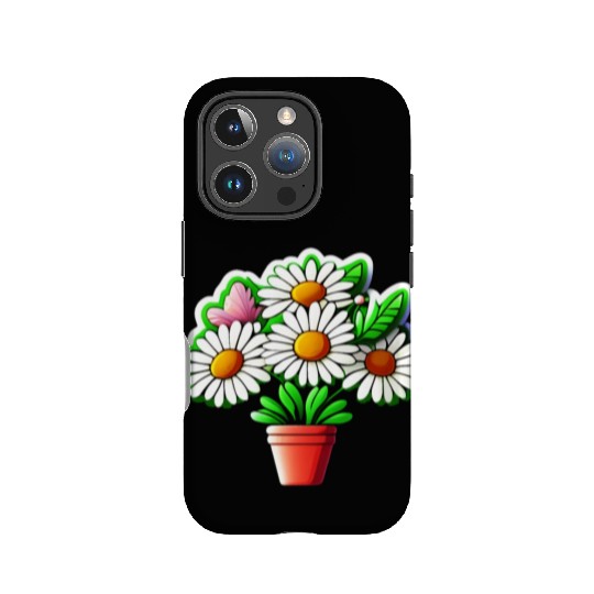 Daisy Flower Sticker IPhone Cases