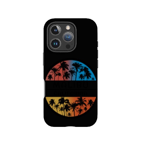 Malibu California Palm Tree Stylish Vacation IPhone Cases