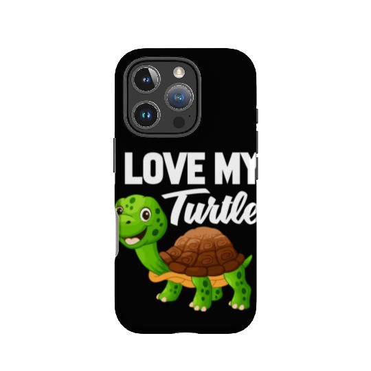 I Love My Turtle IPhone Cases