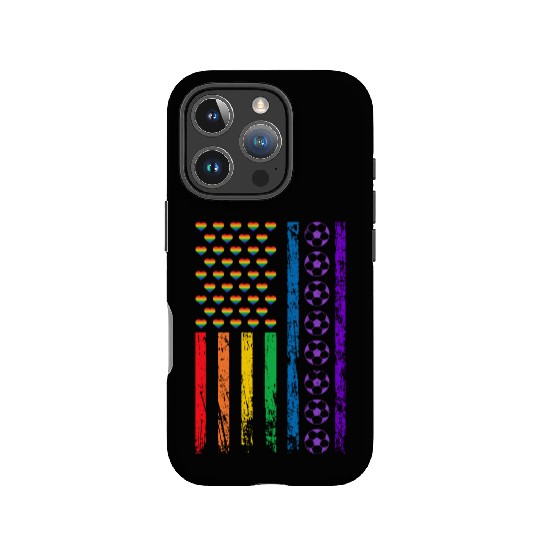 American Football Sports Flag LGBT Pride Month IPhone Cases