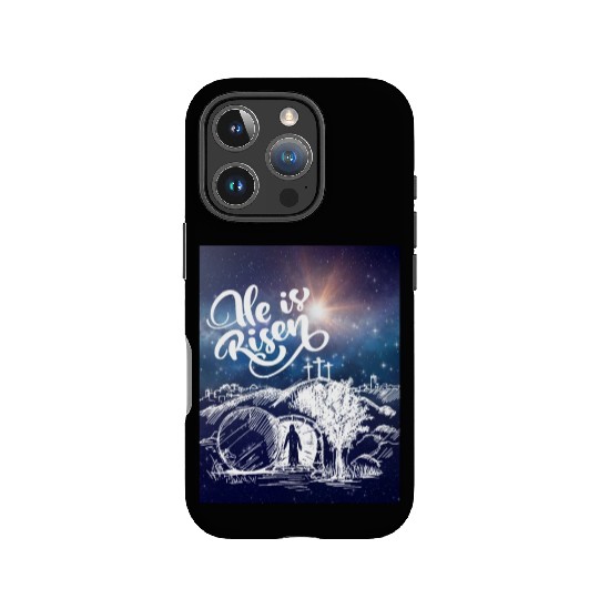 He Is Risen!Jesus,Easter, Bright & Morning Star IPhone Cases